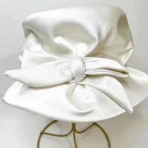 Vintage Clover Lane Satin Bucket Hat